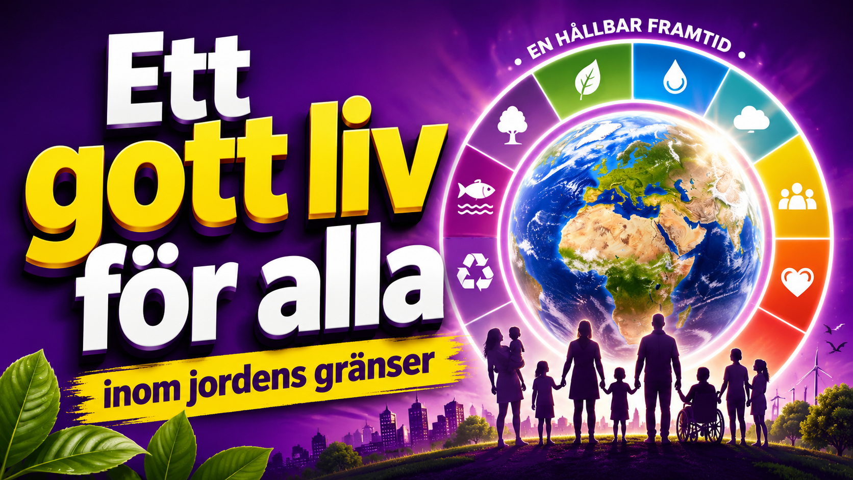 Ett gott liv för alla inom planetens gränser